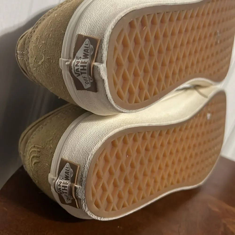 🔥 VANS Old Skool Eco Theory Skate Sneaker Shoes Men Sz 7 / Women 8.5‎ - PERFECT